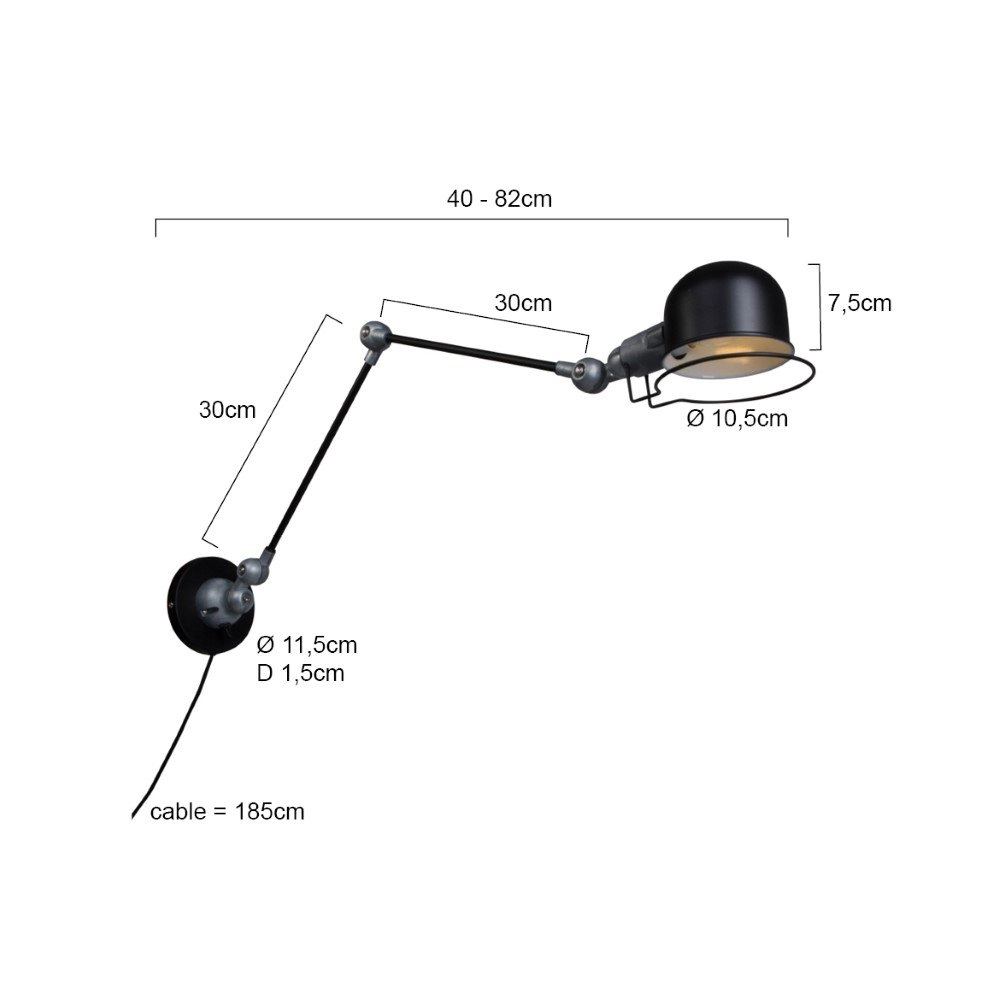 Country Reading Lamp Davin Steinhauer 8712746102048