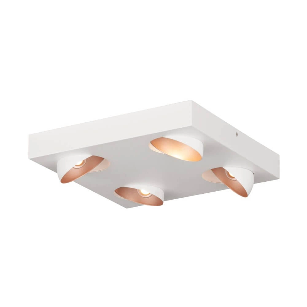 Square ceiling lamp Ronzano white Stars of Light 9002759393779
