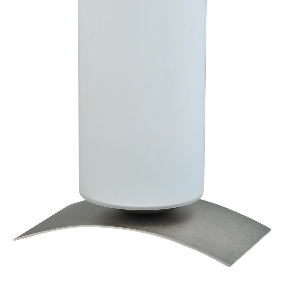 Table lamp Oblica Round 29cm metallic gray Masterlight 8718121013213