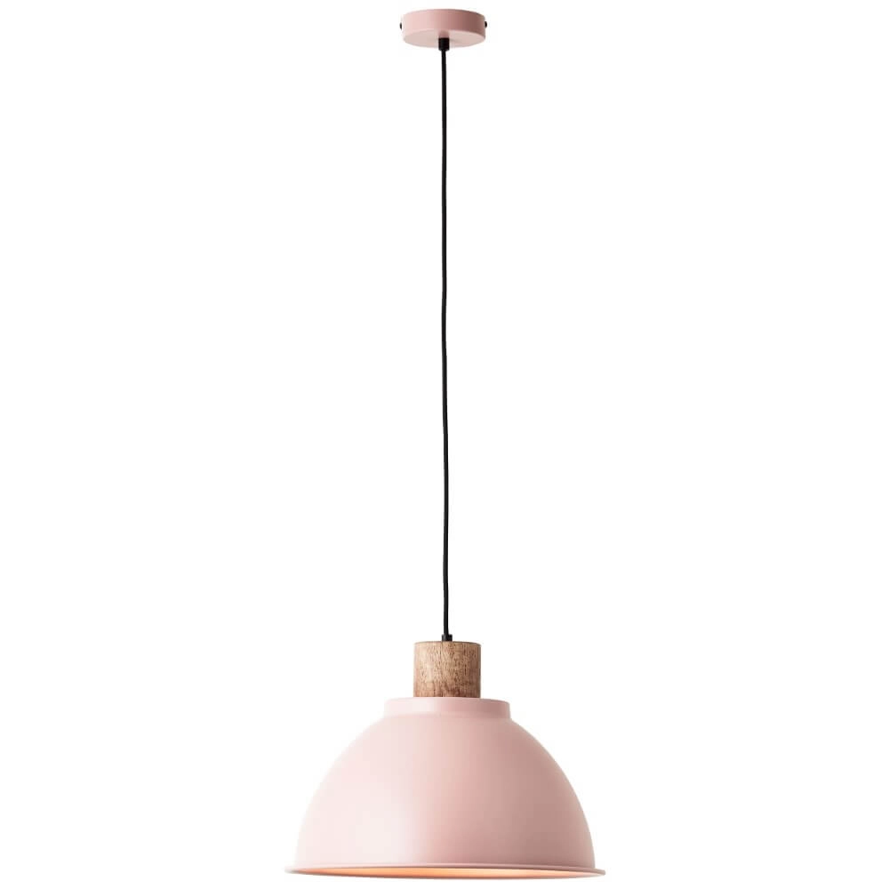 Hanging lamp Erena Ø 38cm pink Brilliant 4004353413032
