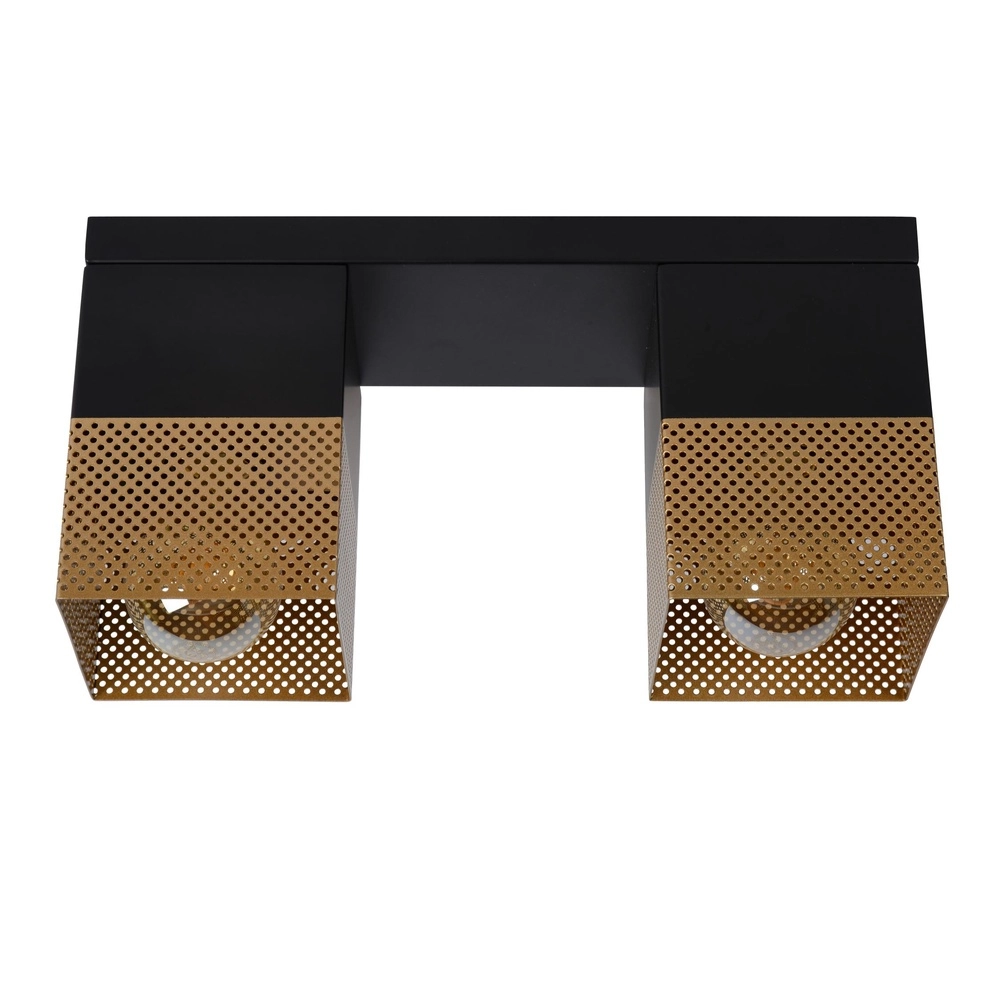 Design ceiling lamp Renate black with gold