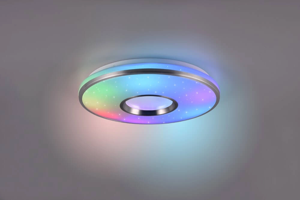 RGB ceiling light Realta with remote control Trio 4017807588125