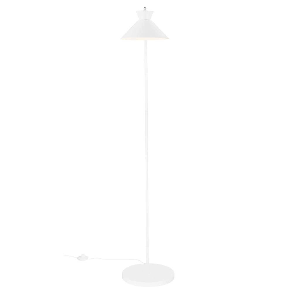 Sleek floor lamp Dial white Nordlux 5704924012082