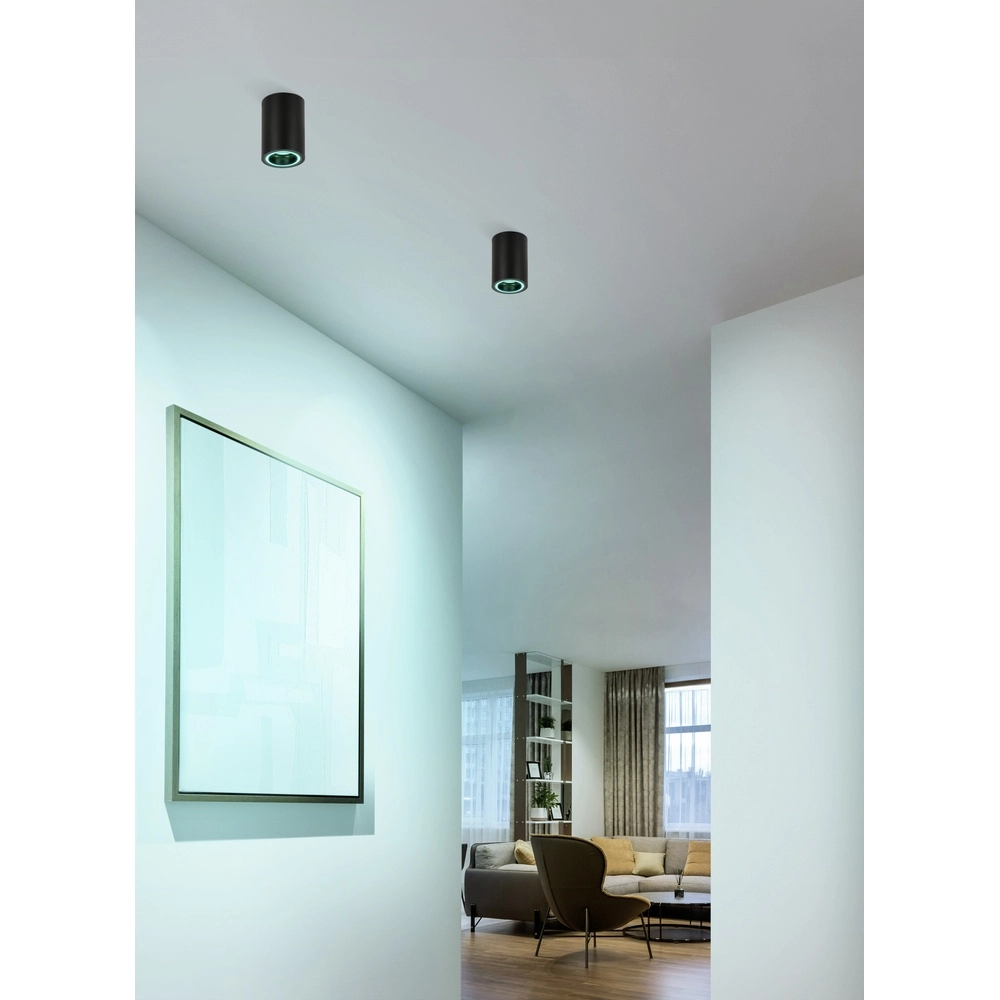Zigbee surface-mounted spot Carosso-Z Black Eglo 9008606312900