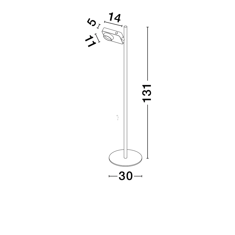 Floor lamp Kedros white Lyora 5212017464088