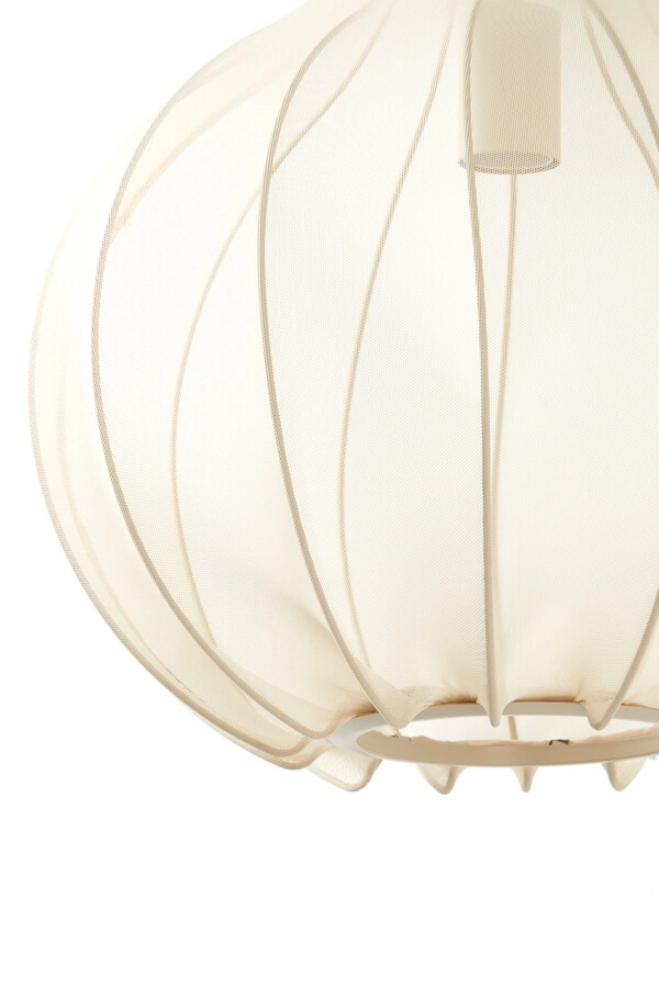 Cream pendant lamp Elati Ø 39cm japandi Light & Living 8717807702724