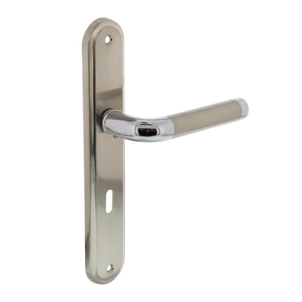 Classic door handle Agatha wrench 72mm chrome