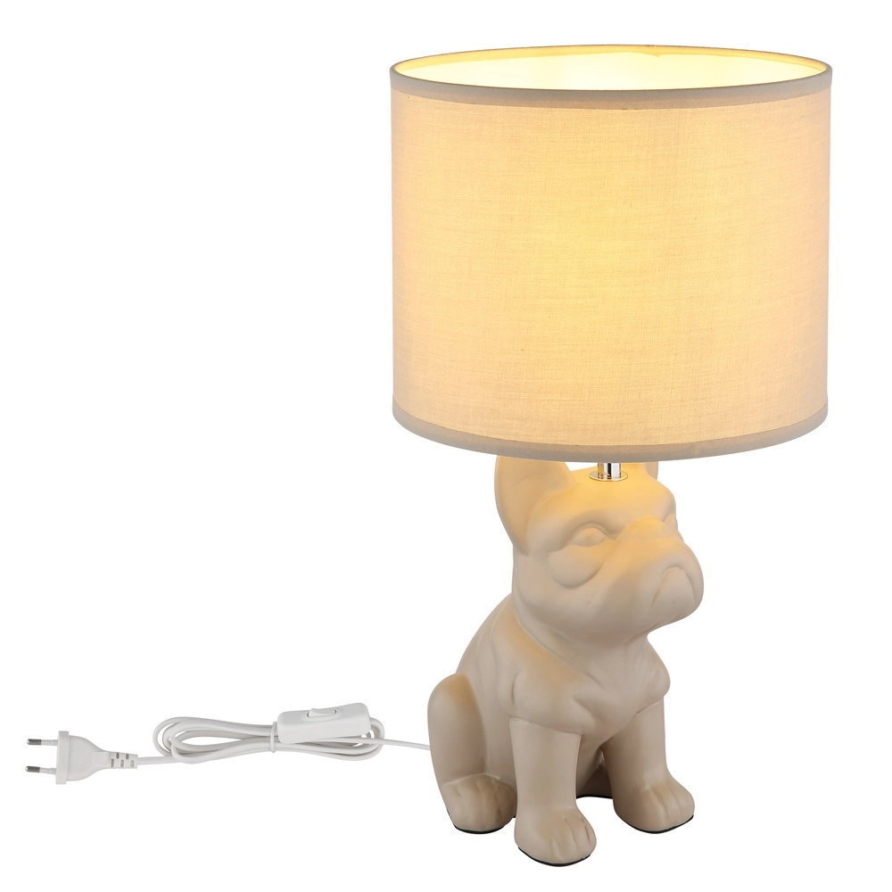 Table lamp Dogo sand brown Globo 9007371578672