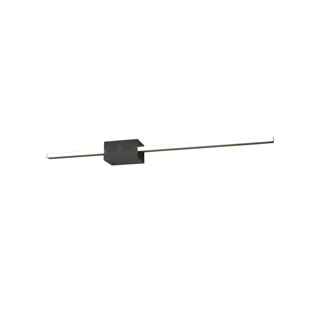 Modern wall lamp Cassino black 70.5cm Trio 4017807683226