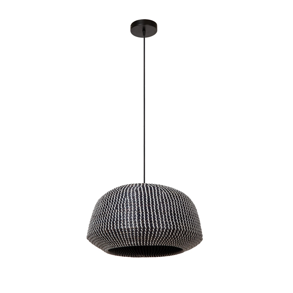 Seagrass pendant lamp Maduka Ø 47cm - black Premium by Lucide 5411212106056