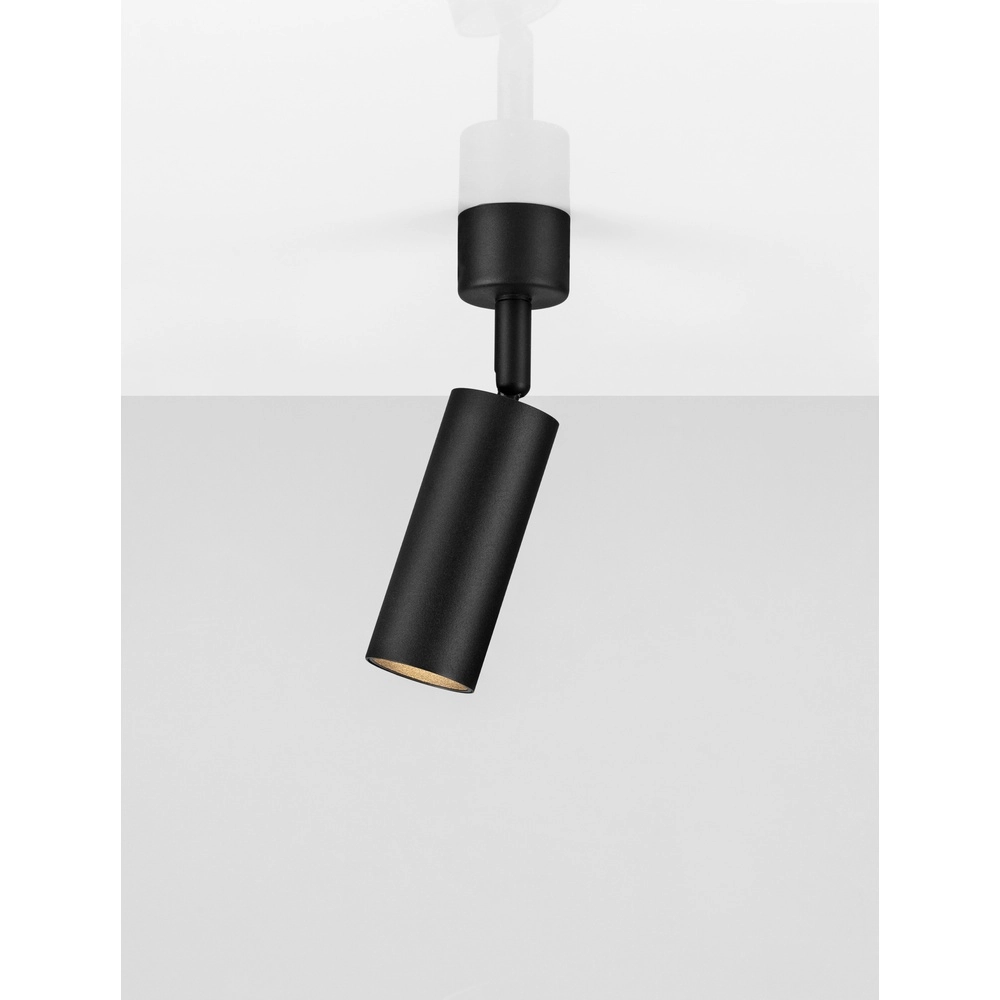 Ceiling spotlight Mor Orientable black Lyora 5212017475671