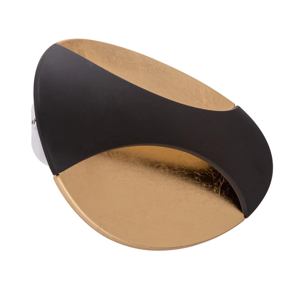Design wall lamp Alexandra black with gold Globo 9007371395453