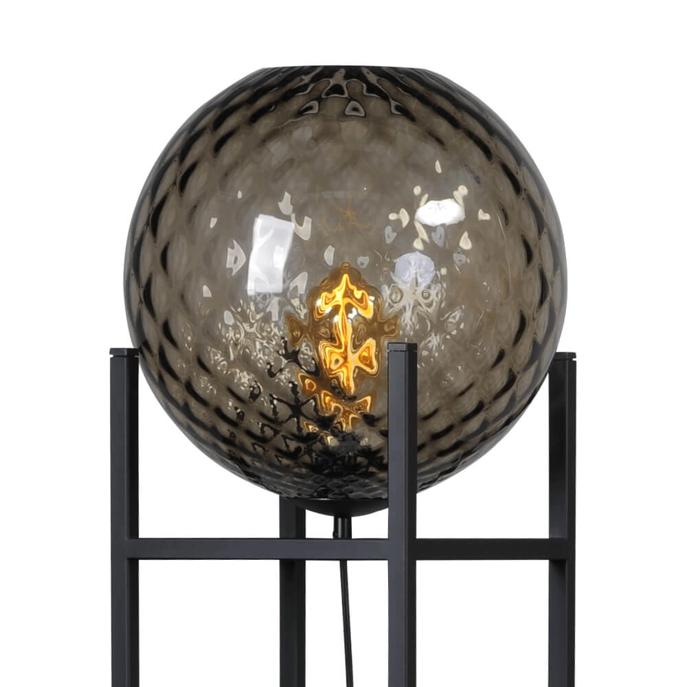 Floor lamp Baloton with ribbed glass Masterlight 8718121210841