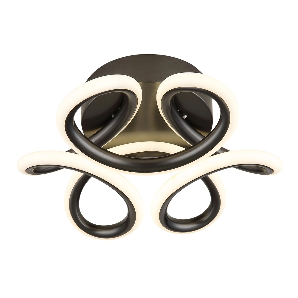 Unique ceiling lamp Melisand Black