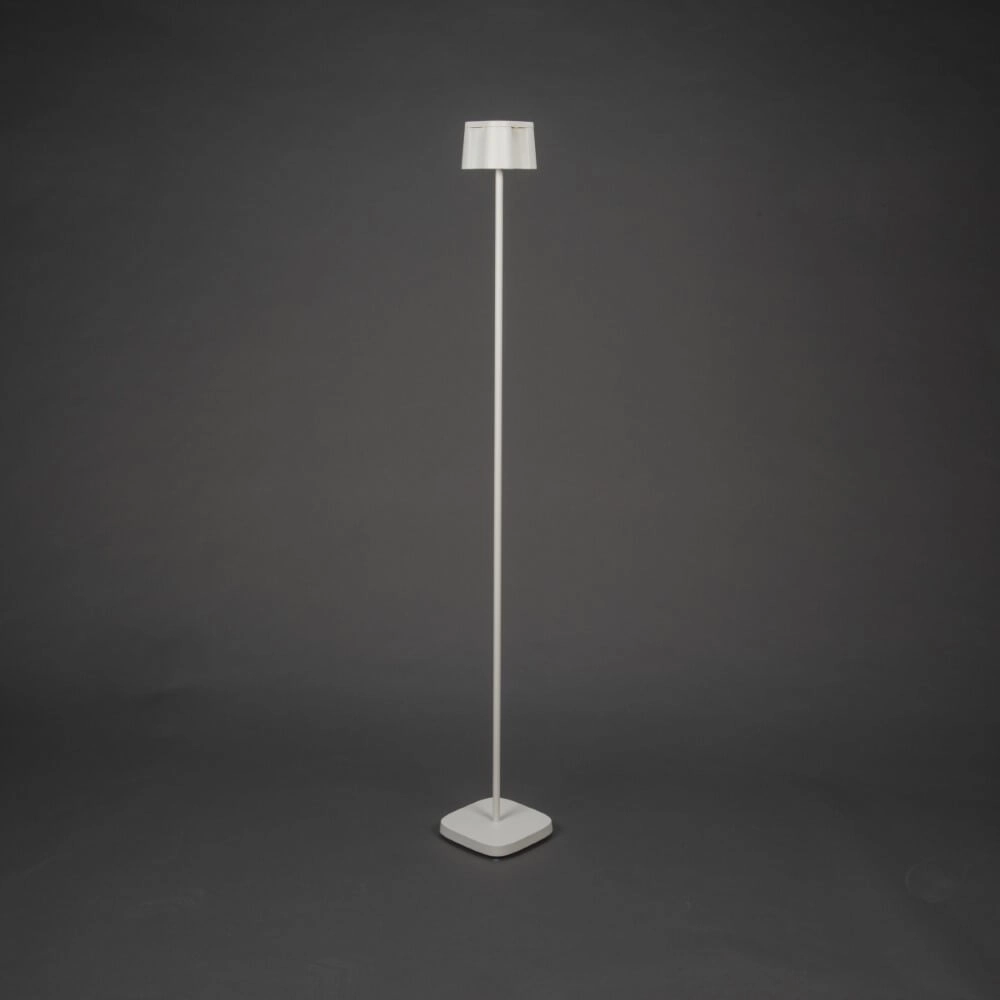 White floor lamp Nice for outdoors KonstSmide 7318307831252