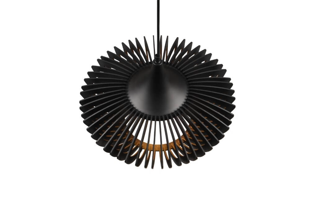 Modern black pendant lamp Colino Ø 40cm Trio 4017807540246
