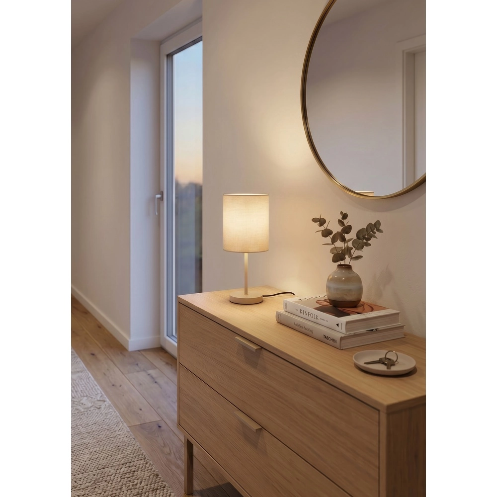 Table lamp Jerry sand brown