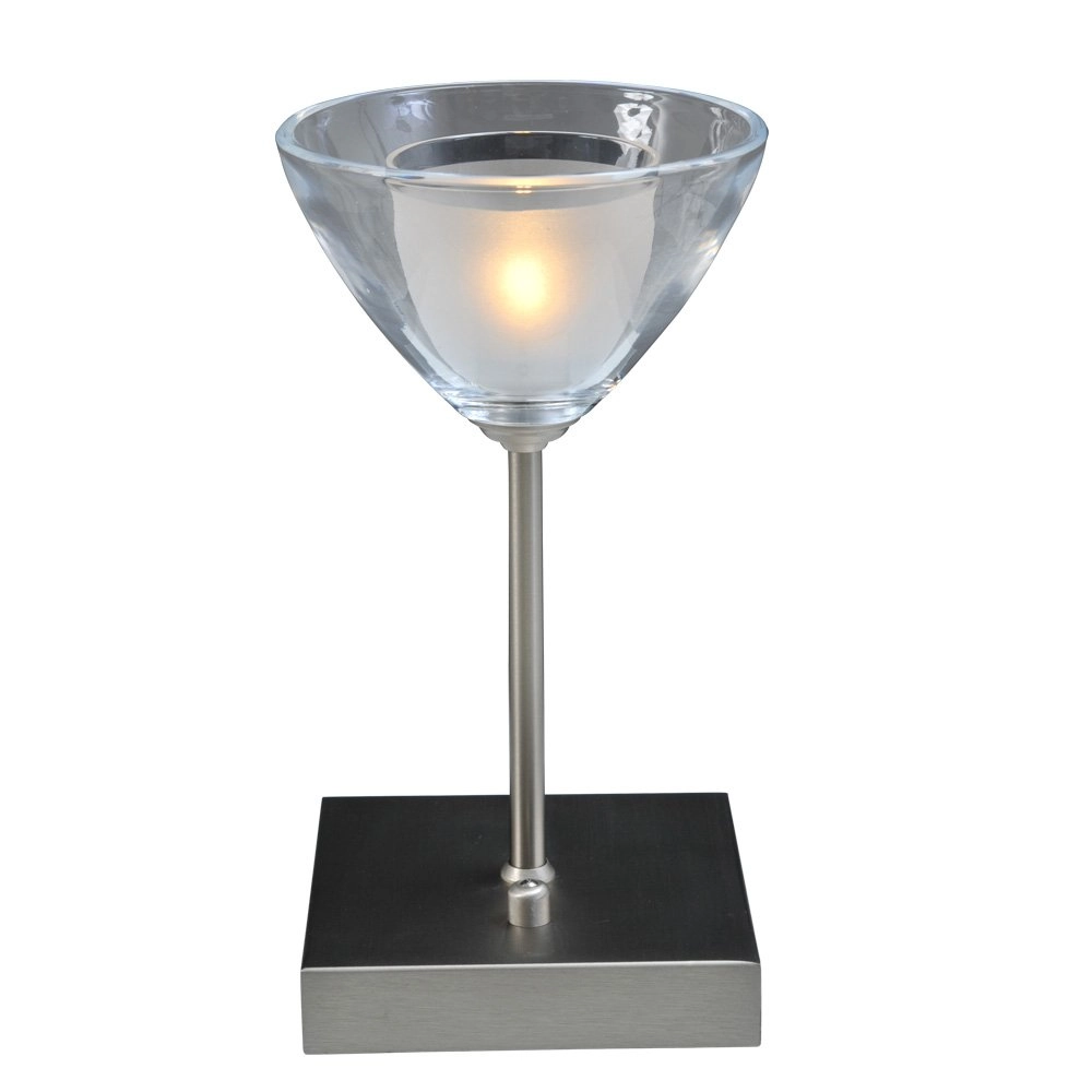 LED table lamp Caterina LED 20cm metallic gray Masterlight 8718121210605