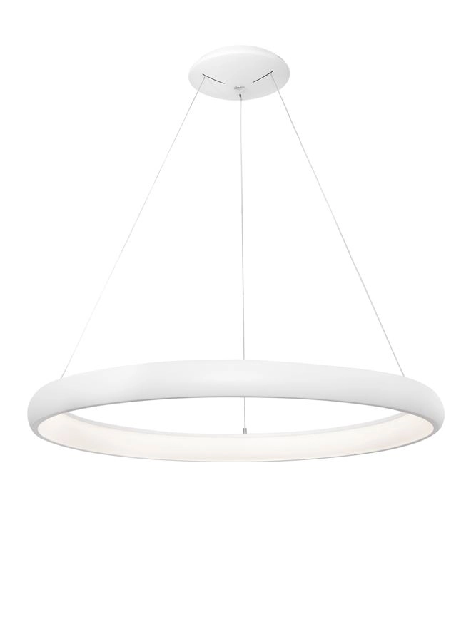 Design pendant lamp Albi white Ø 61cm Lyora 5212017416902