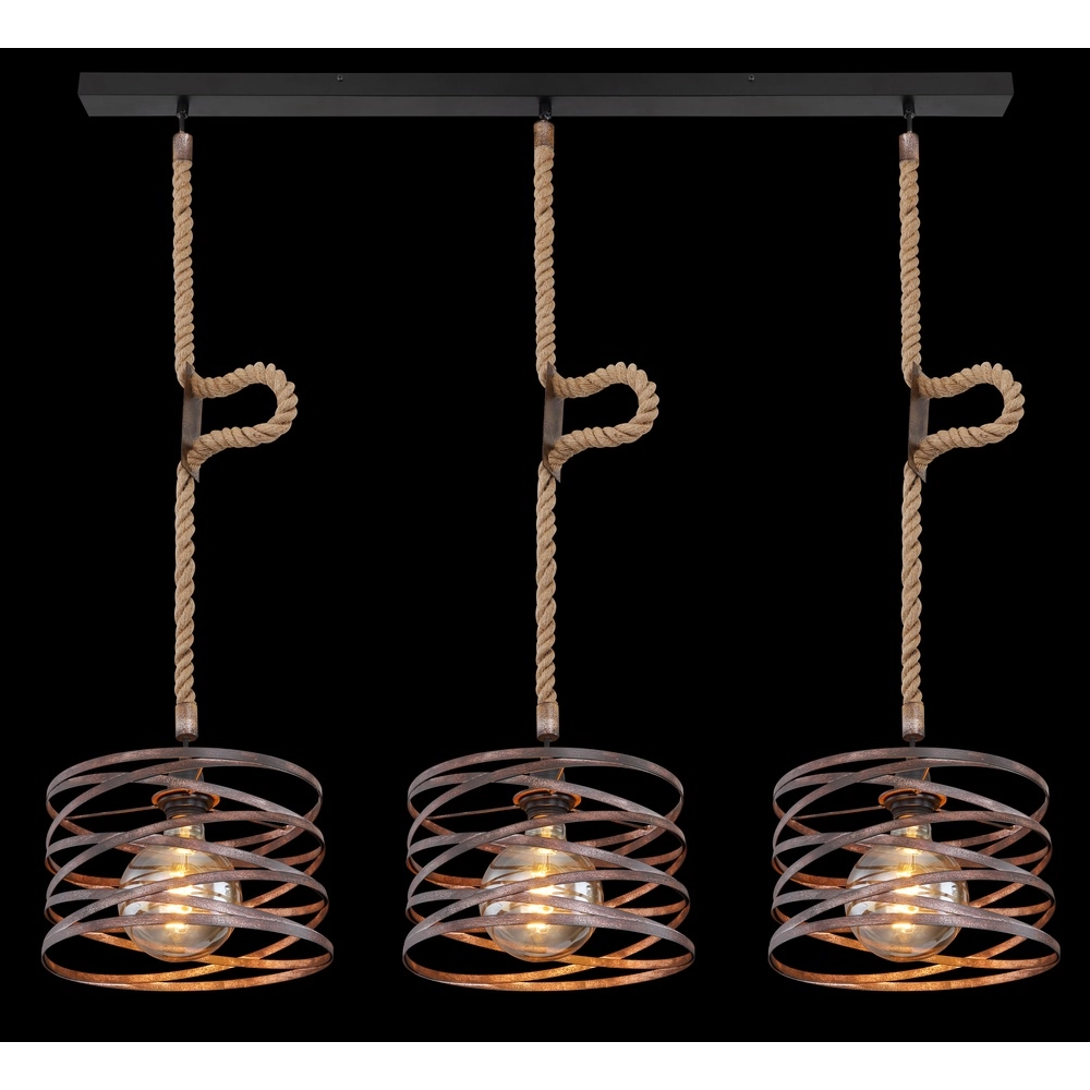 Rope lamp Marco Black Globo 9007371429257
