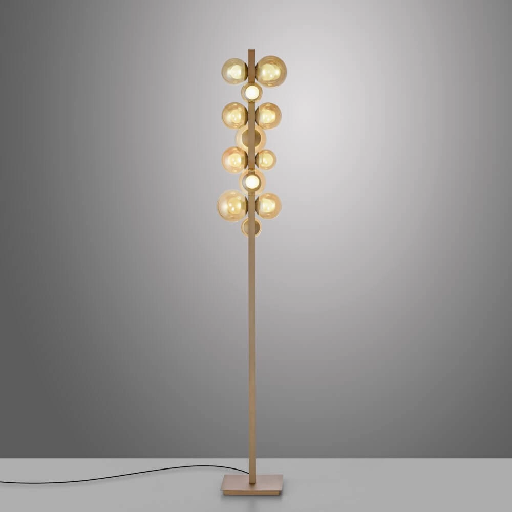 Bronze floor lamp Pure Popup design Paul Neuhaus 4012248385654