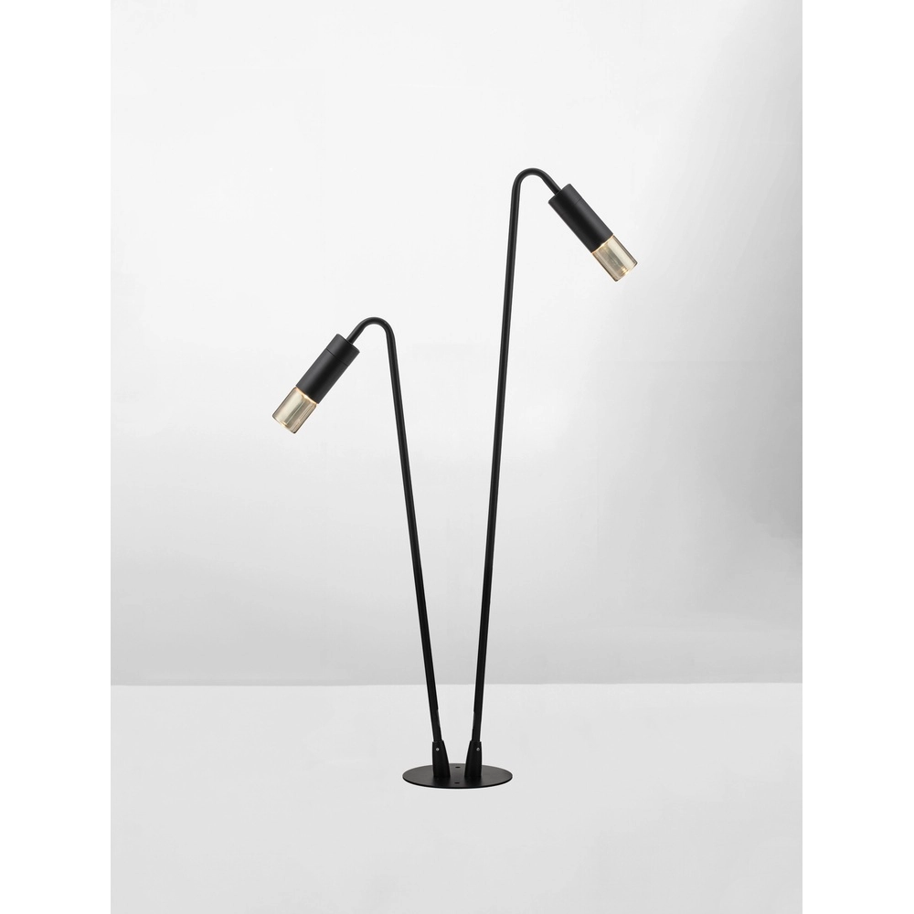 Garden lamp Aether double anthracite