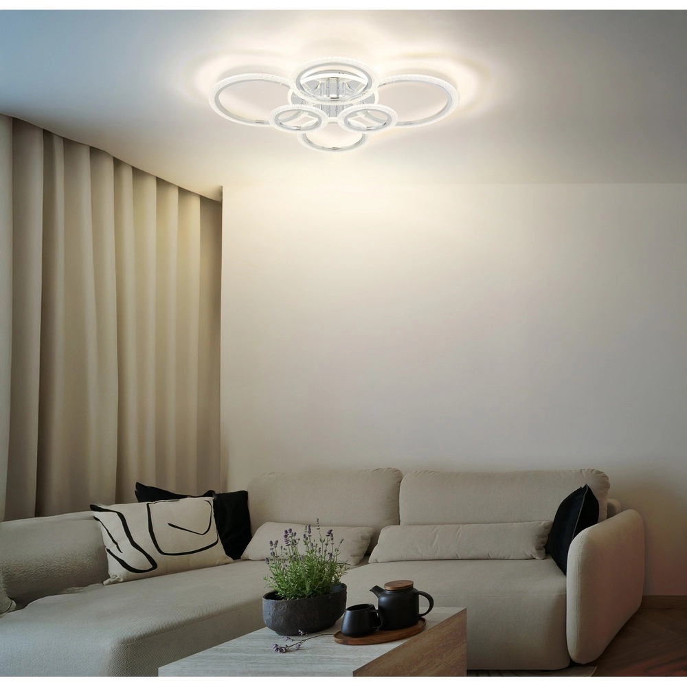Ceiling lamp Salinas chrome Globo 9007371566464