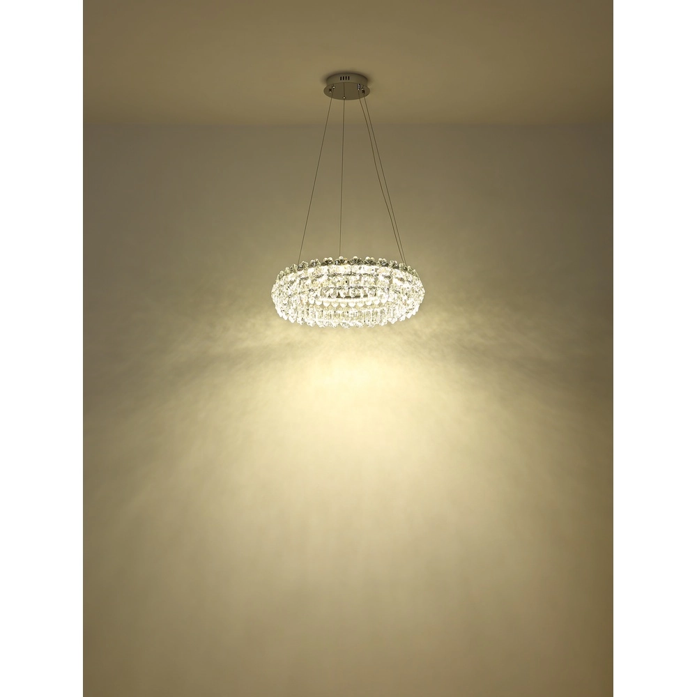 Pendant lamp Diann chrome Globo 9007371537853