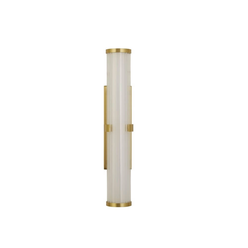 Gold wall lamp Clamp 33cm Searchlight 5053423268095