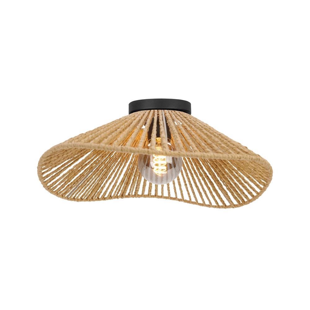 Rope ceiling lamp Lavister Ø 39cm