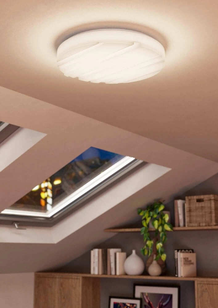 Modern LED ceiling light Ferentino Ø 38cm Eglo 9008606245062