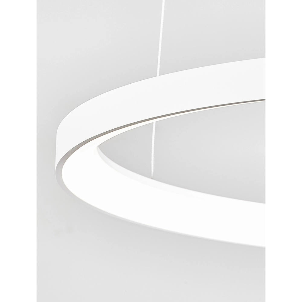 Design pendant lamp Pertino white Ø 58cm 2700K Lyora 5212017446046