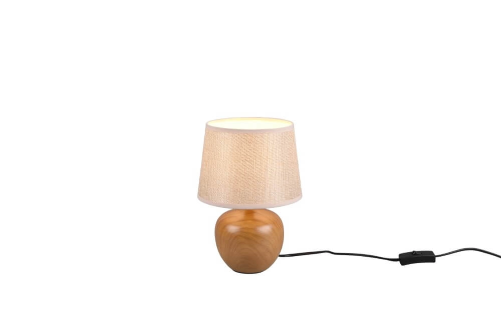 Wooden table lamp Luxor