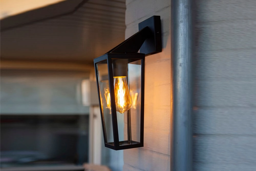 Design wall lamp Pine black Lutec 6939412014333