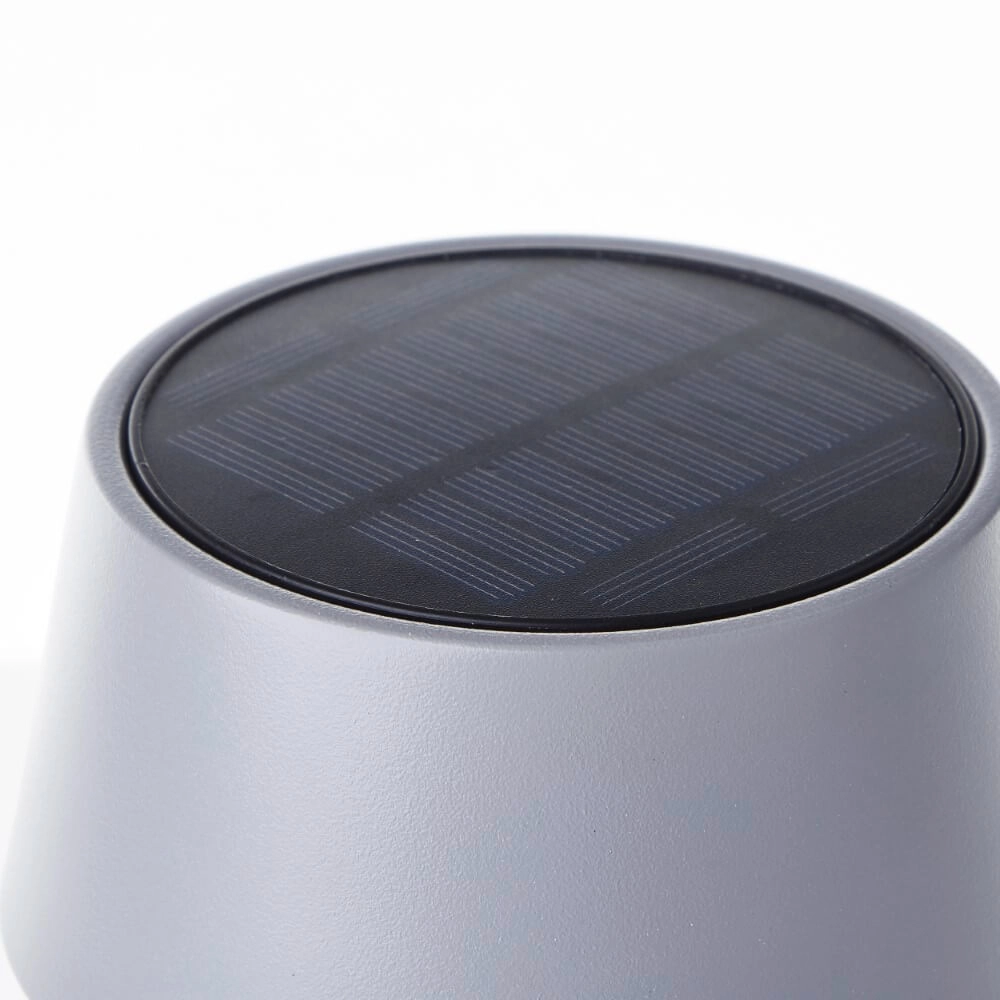 Gray design table lamp Picco on battery Brilliant 4004353437724