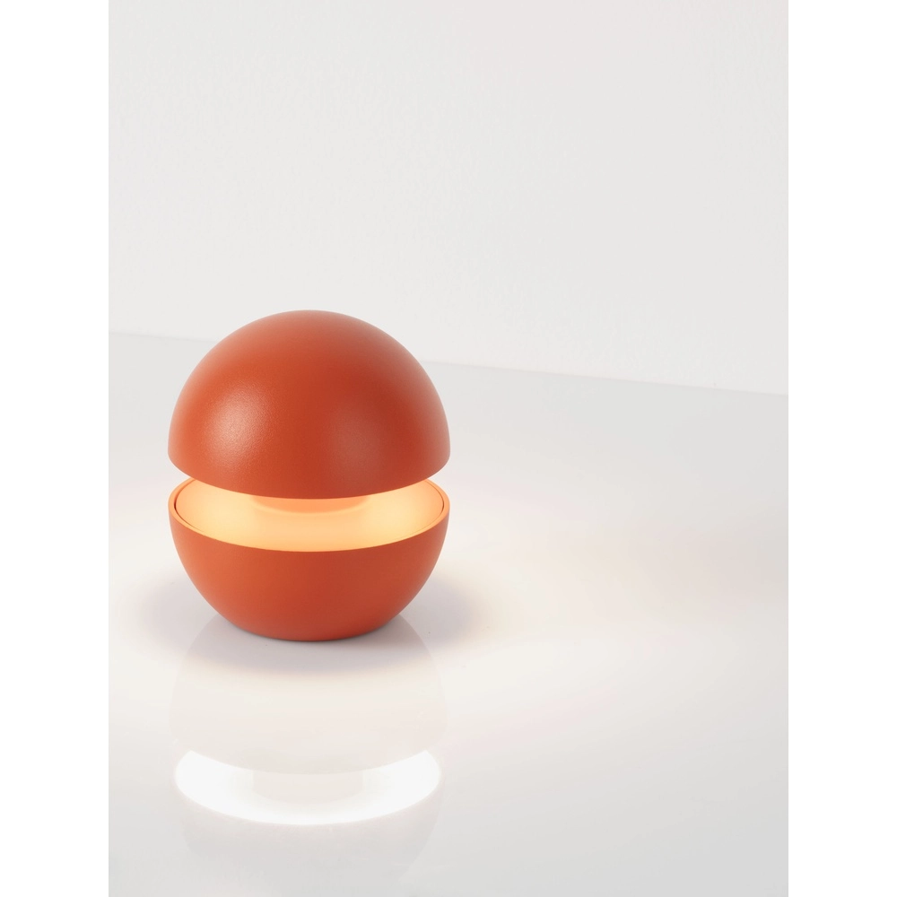 Table lamp Puk rechargeable orange Lyora 5212017478566