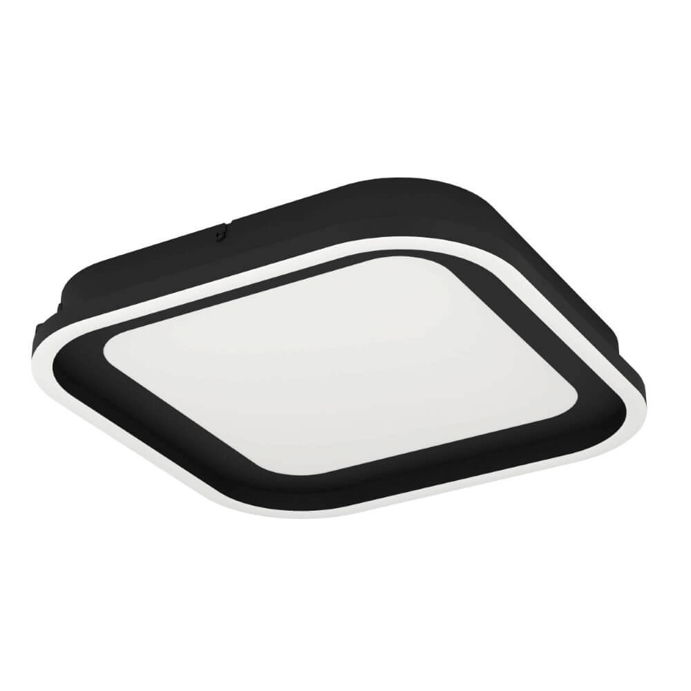 Black ceiling lamp Calagrano 38x38