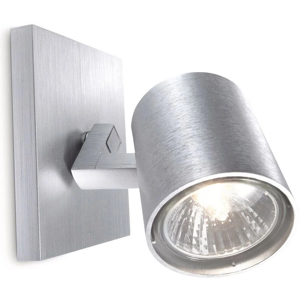 Wall spotlight My Living Runner metallic grey Philips 8718291487937
