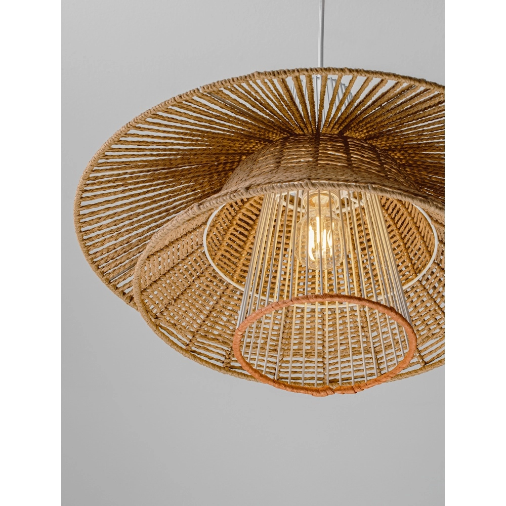 Rattan pendant lamp Kao Ø 50cm Lyora 5212017477279