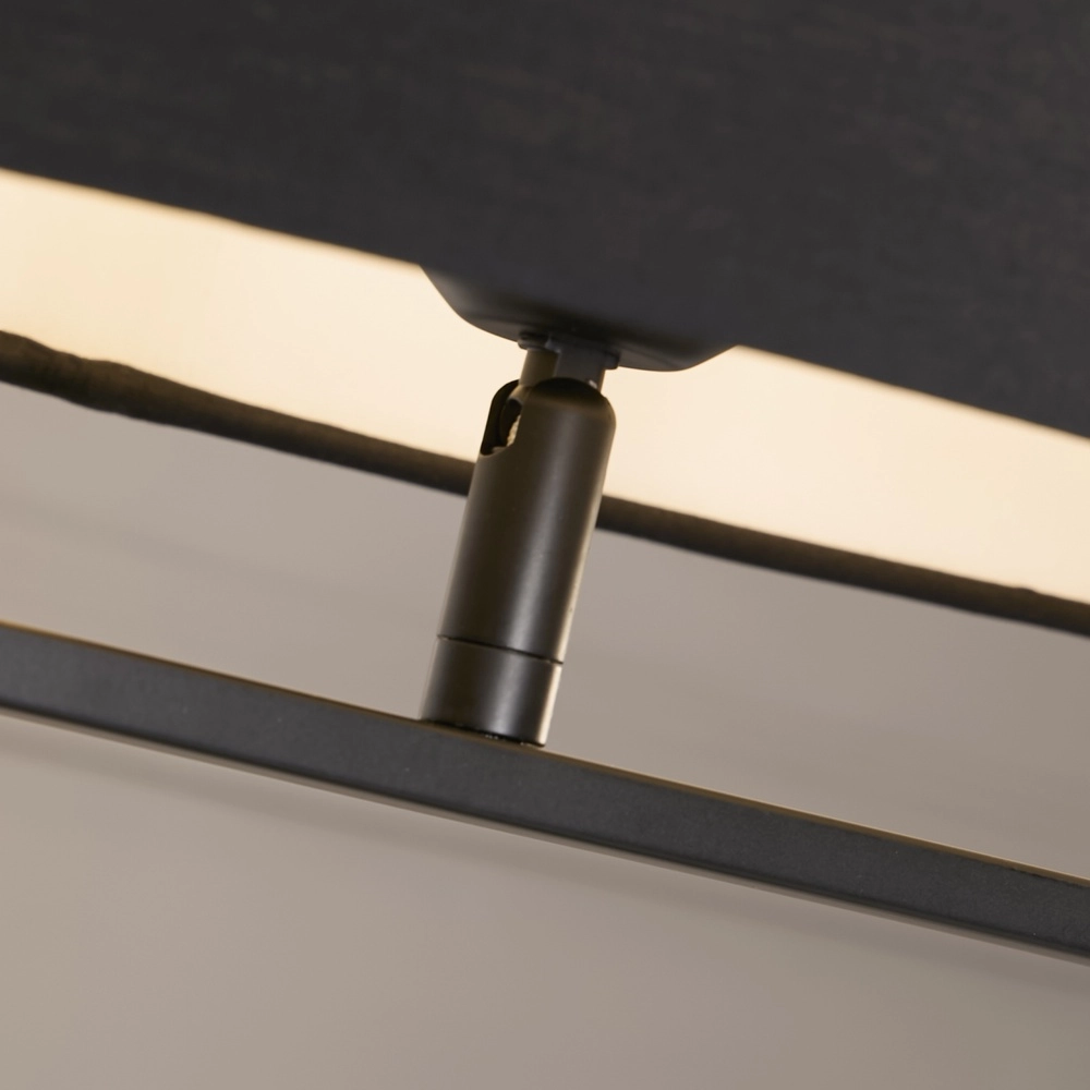 Table lamp Sleek black Searchlight 5053423305400