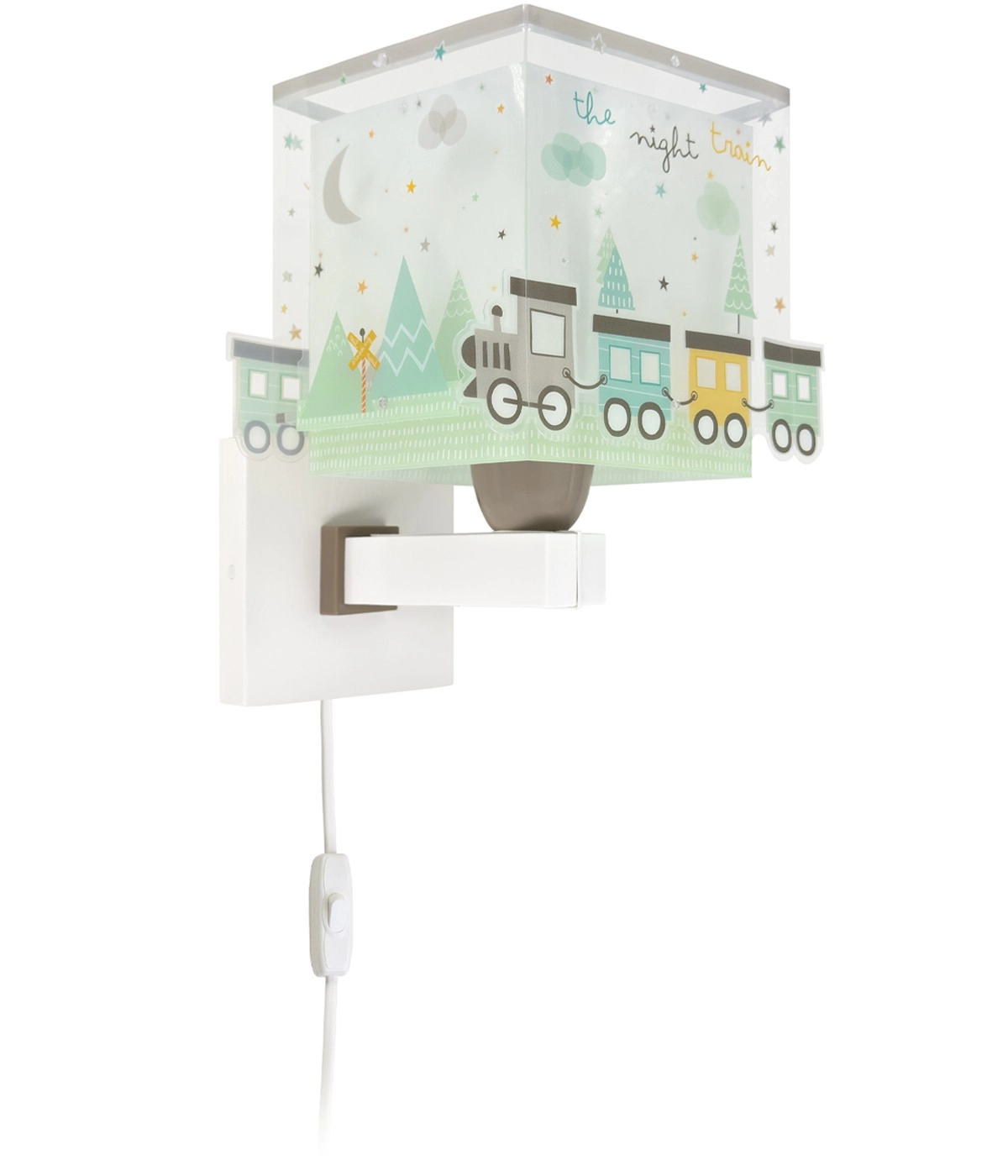 Wall lamp Night Train Grey glow in the dark Dalber 8420406635392