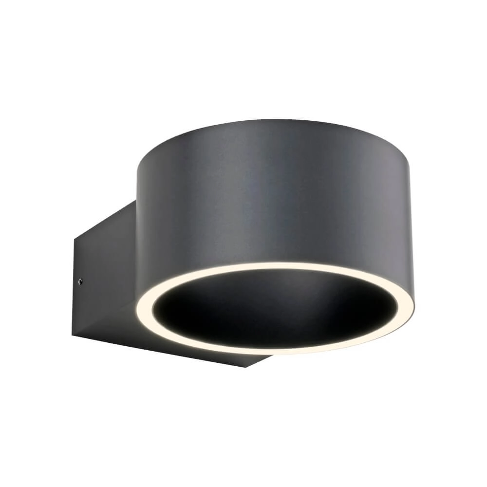 Wall lamp Pure Clipse gray 19.7cm