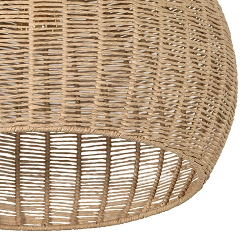 Rattan pendant lamp Janne Ø 54cm Trio 4017807617634