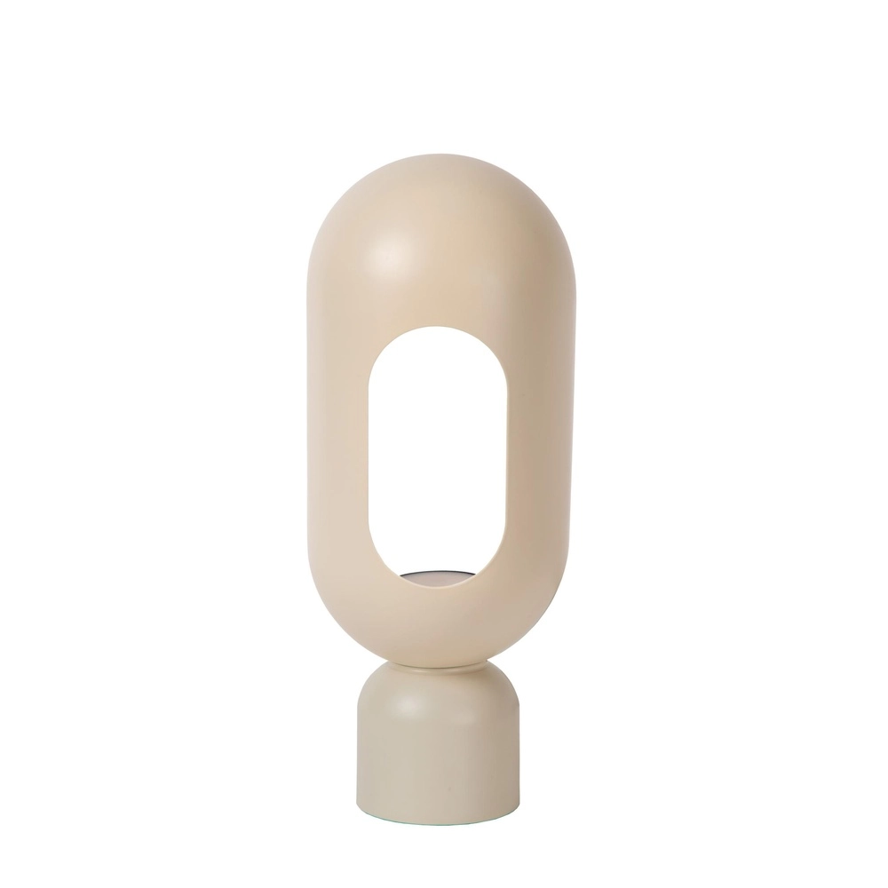 Table lamp Barris taupe