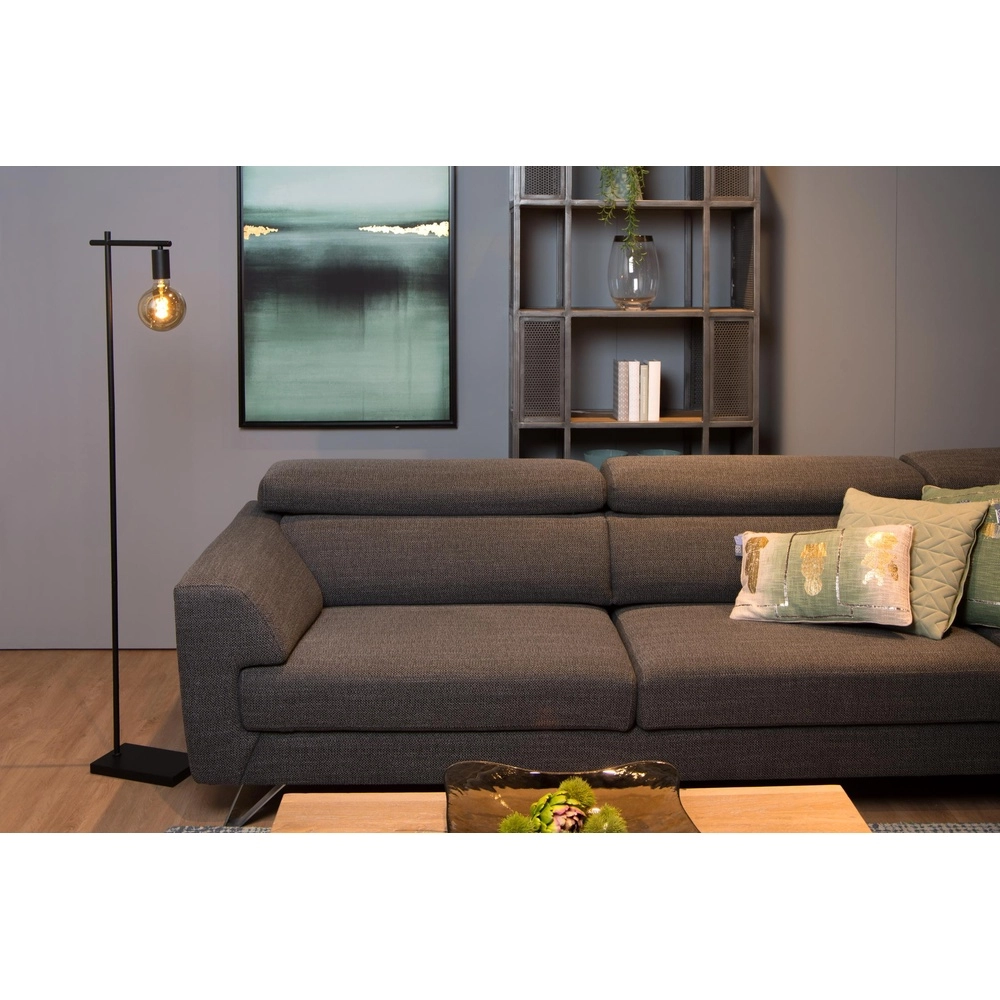 Floor lamp Leanne Black Lucide 5411212211125