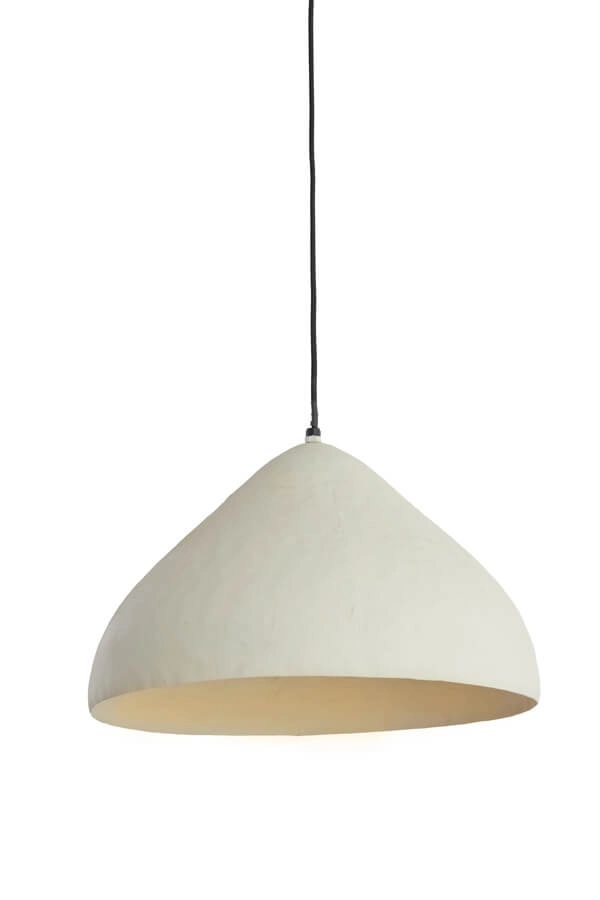 Pendant lamp Elimo Ø 40cm white Light & Living 8717807705381