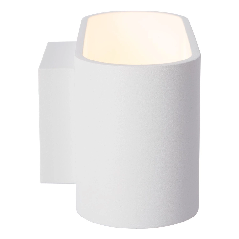 Wall lamp Xera 16cm white Lucide 5411212233691