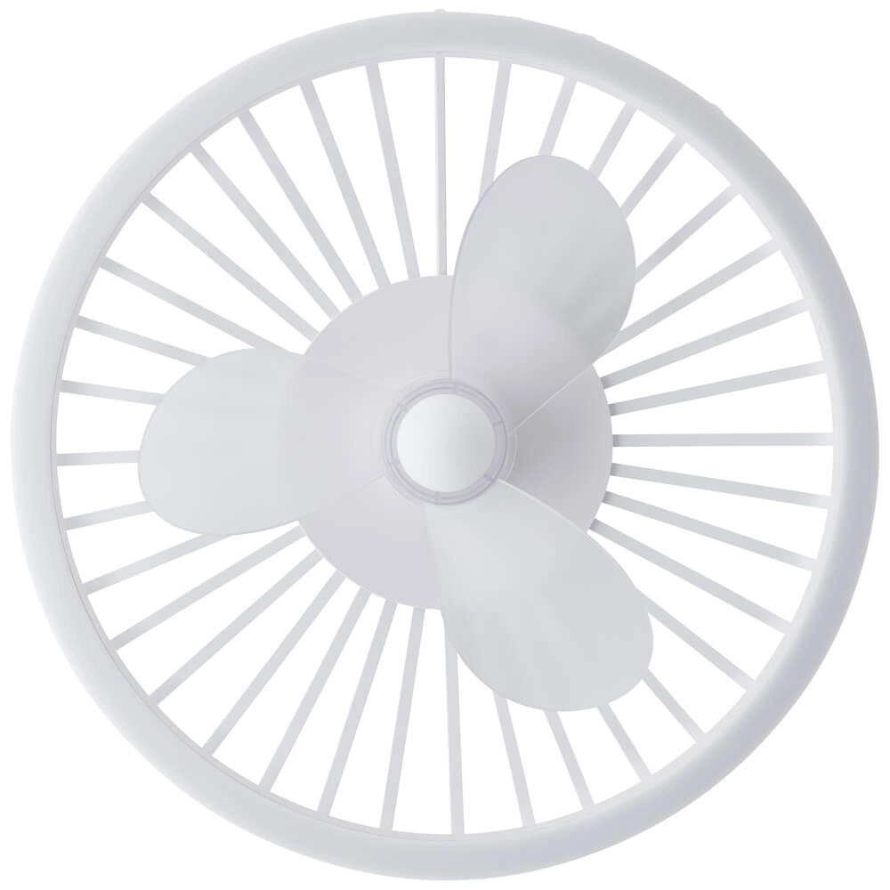 Wire lamp ceiling fan Capo white Brilliant 4004353453427