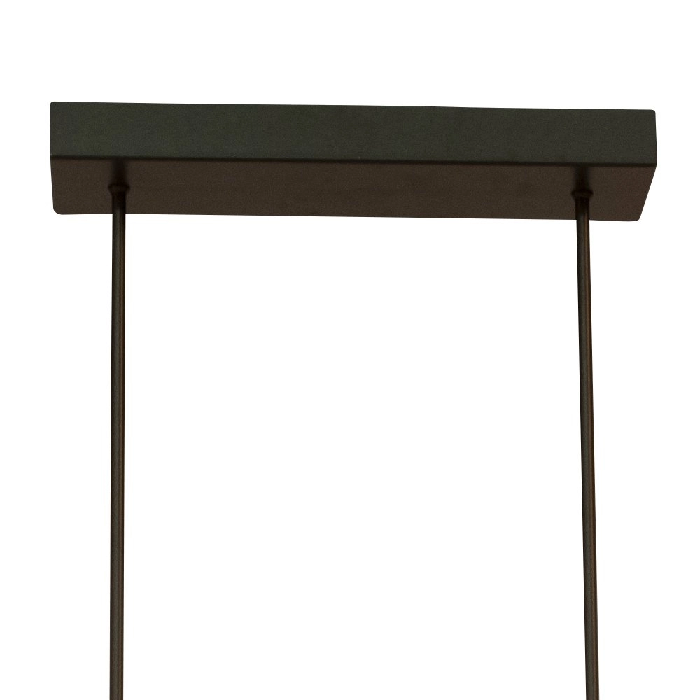 Black hanging lamp Real 3 160cm with gold Masterlight 8718121216331