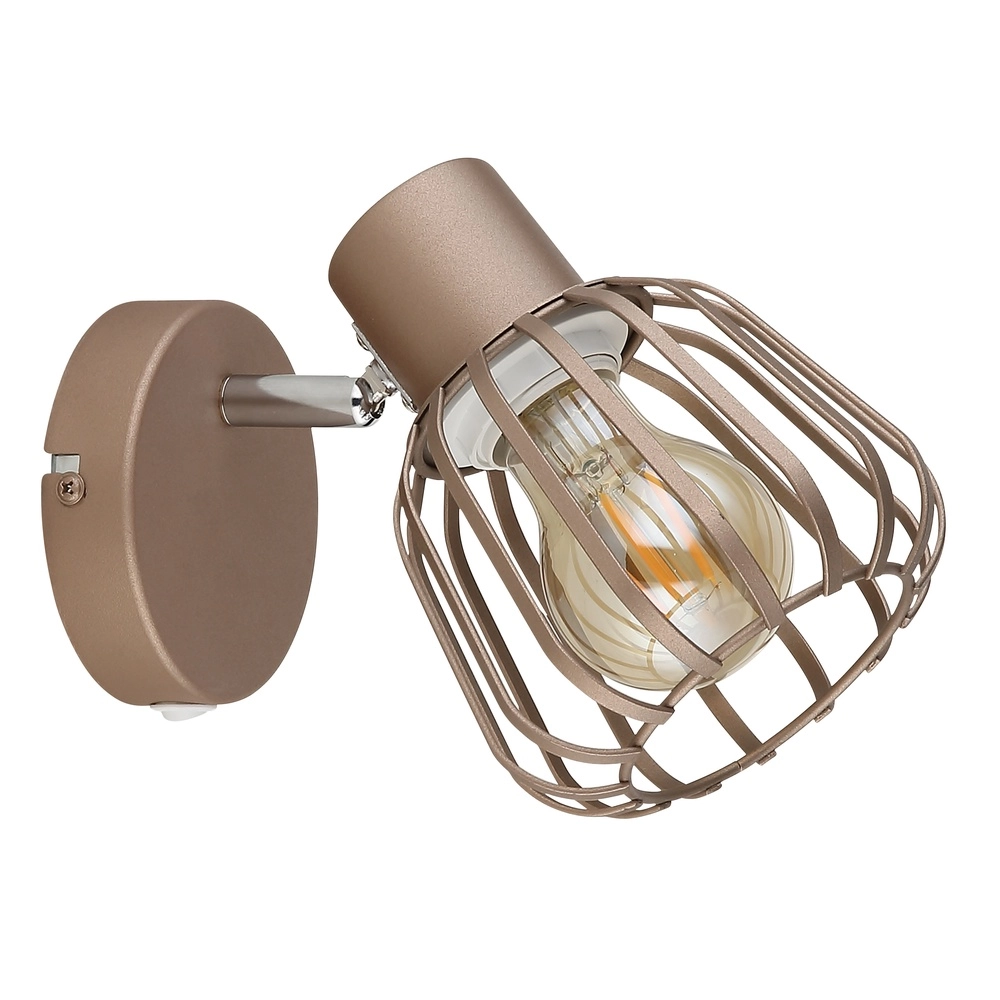 Wall light Olin coffee brown Globo 9007371583577